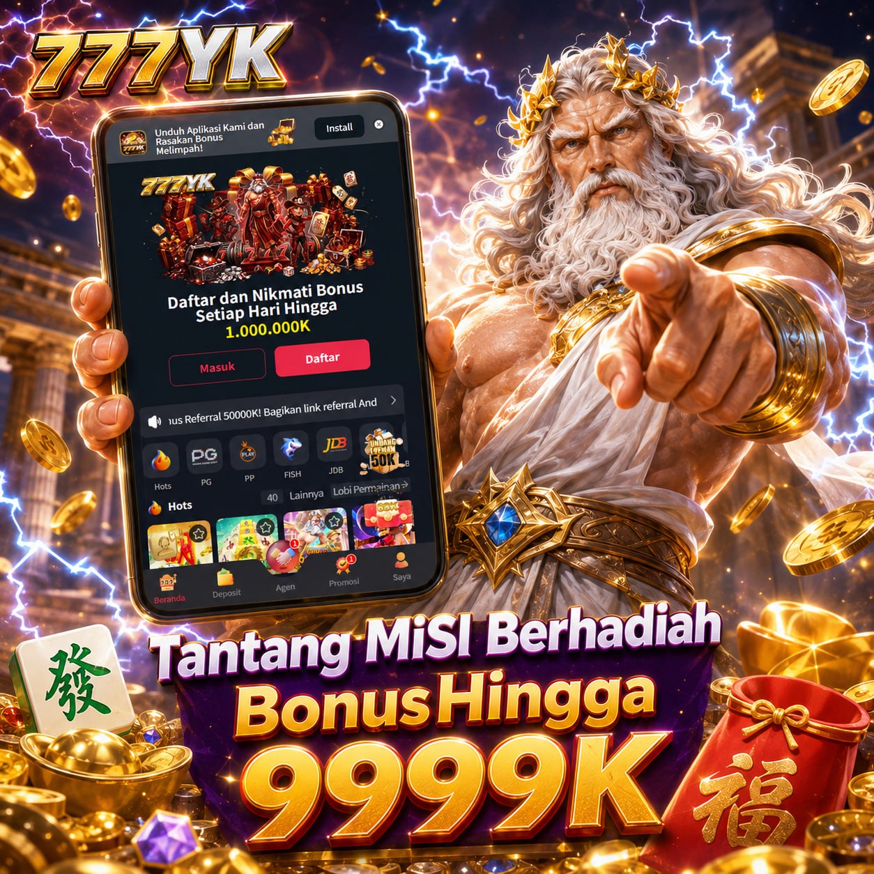 777YK - 777yk App Daftar Akun Mudah
